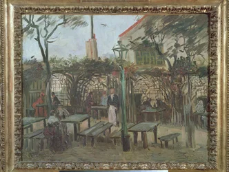 Pleziertuinen in Montmartre, 1886